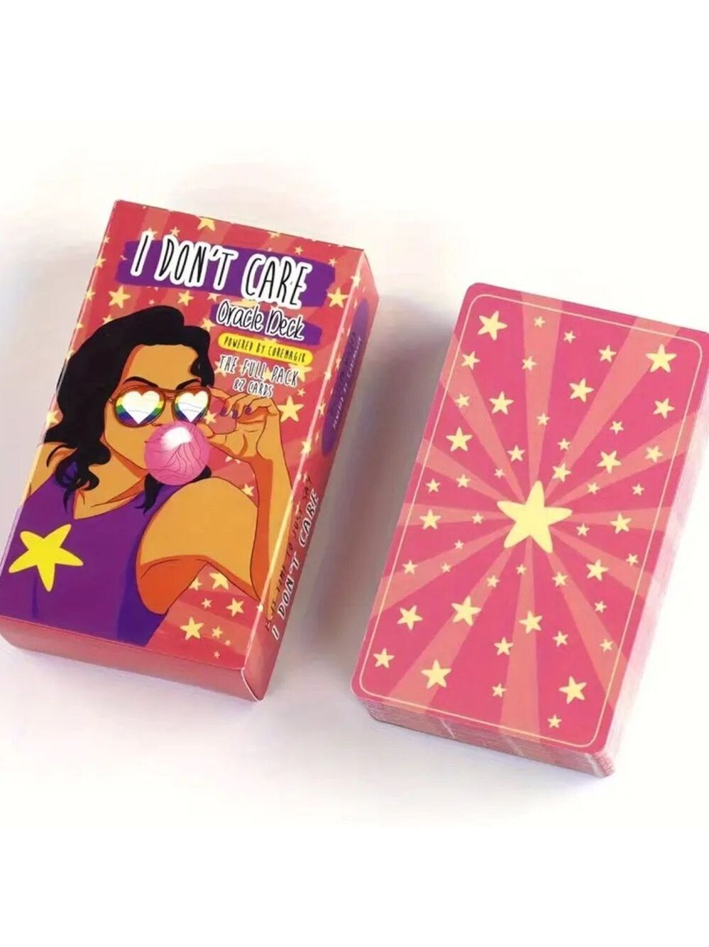 I Don't Care Oracle Deck: Embrace Your Inner Rebel Tarot Cards